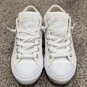 Converse Kids All Star White Sneakers